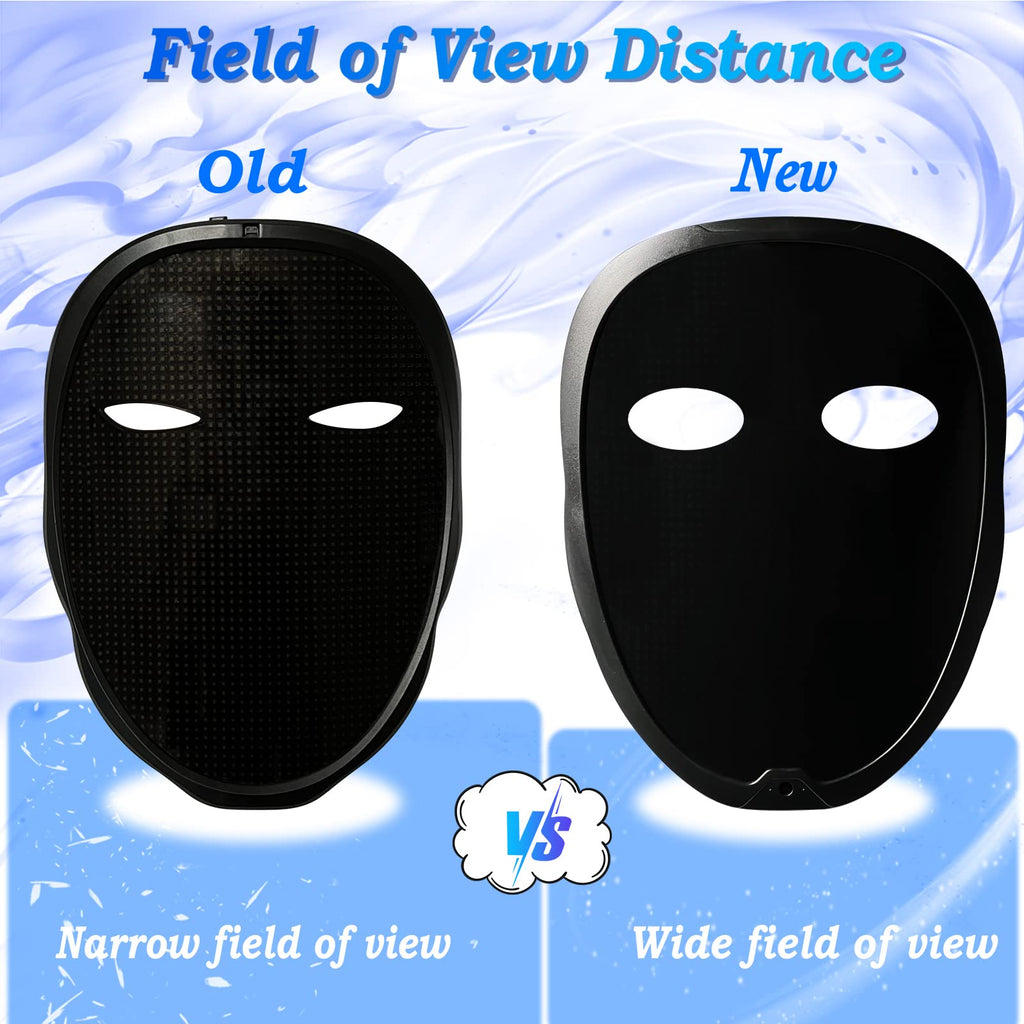 Depointer Life Led Mask with Gesture Sensing, Light up Mask toy for Adult