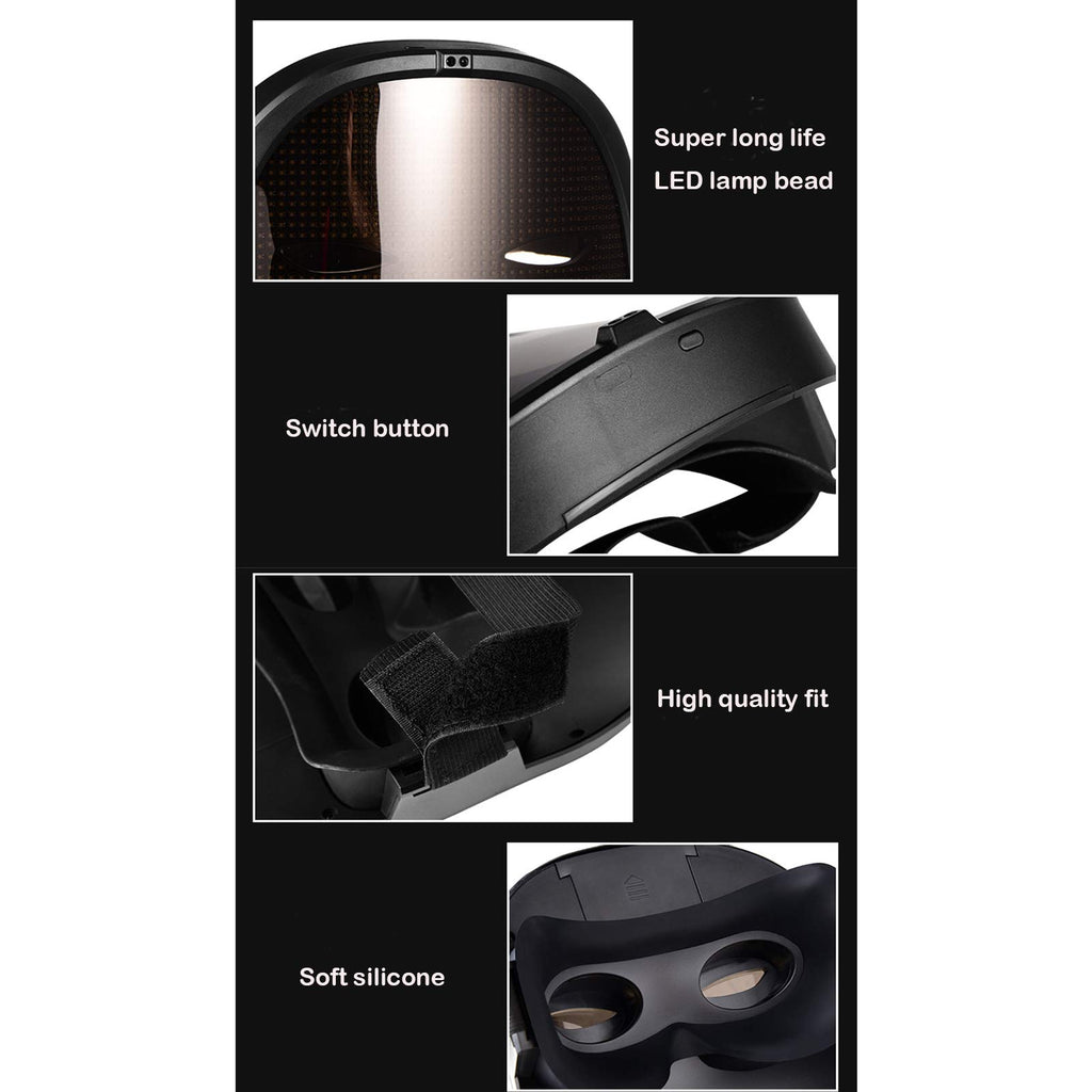 Depointer Life Led Mask with Gesture Sensing, Light up Mask toy for Adult